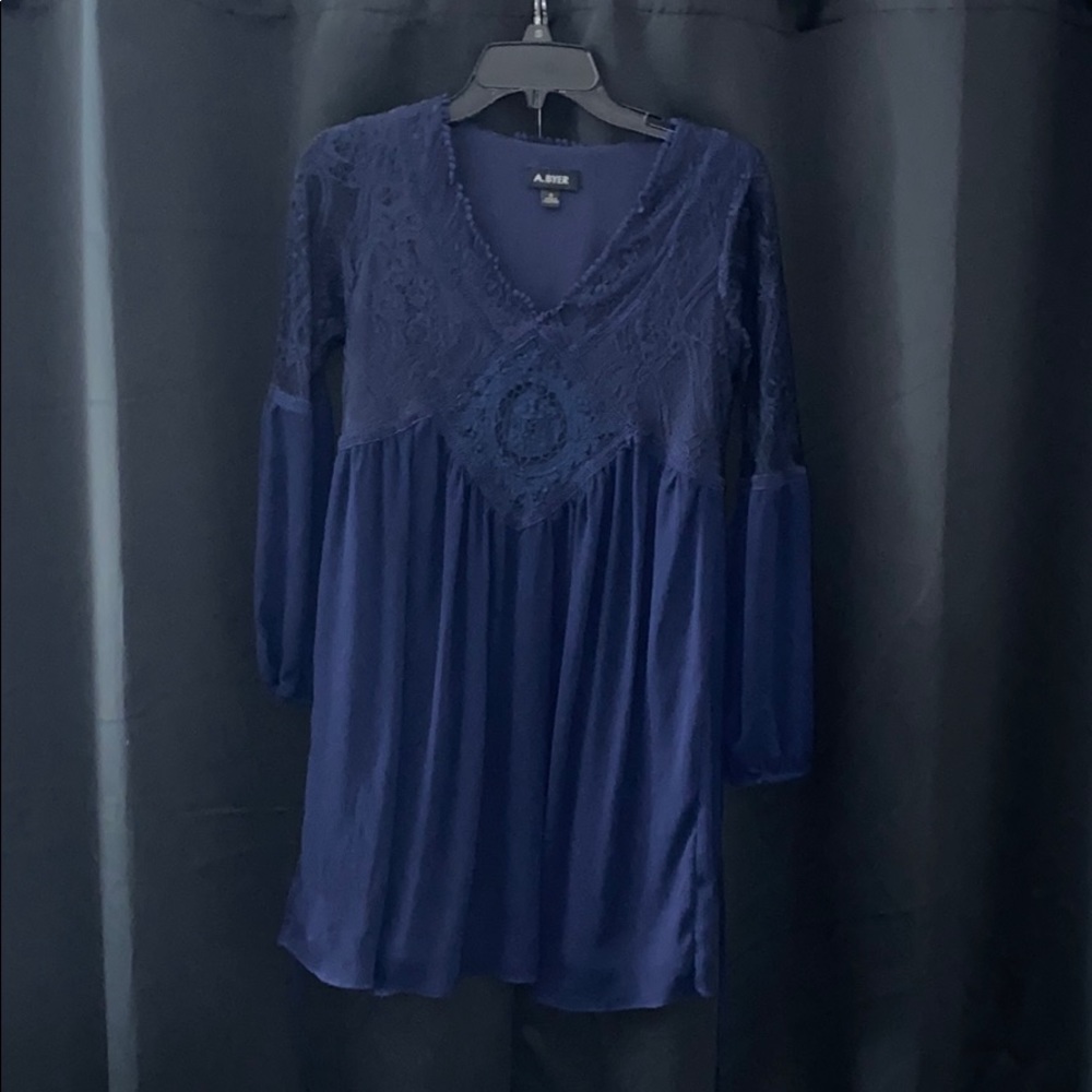 Flowy Blue Dress